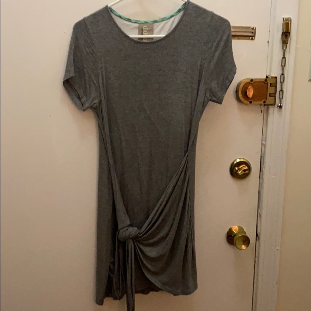 XS Anthropologie Tie Front Dress